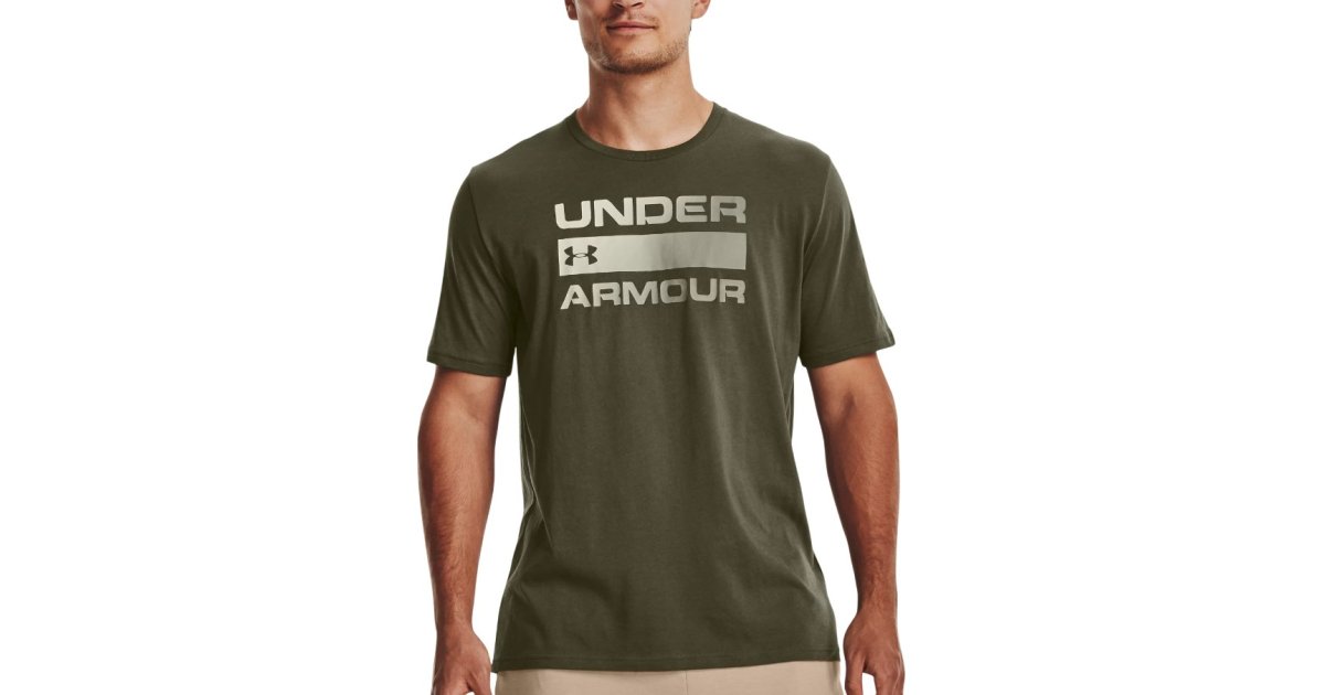 Тениска Under Armour Team Issue Wordmark Зелено | 1329582-390, 1