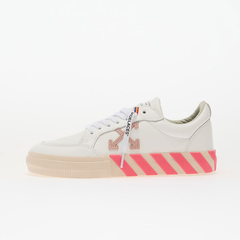 Кецове и обувки Off-White Low Vulcanized Leather EUR 34 Бяло | OGIA001F25LEA003013B