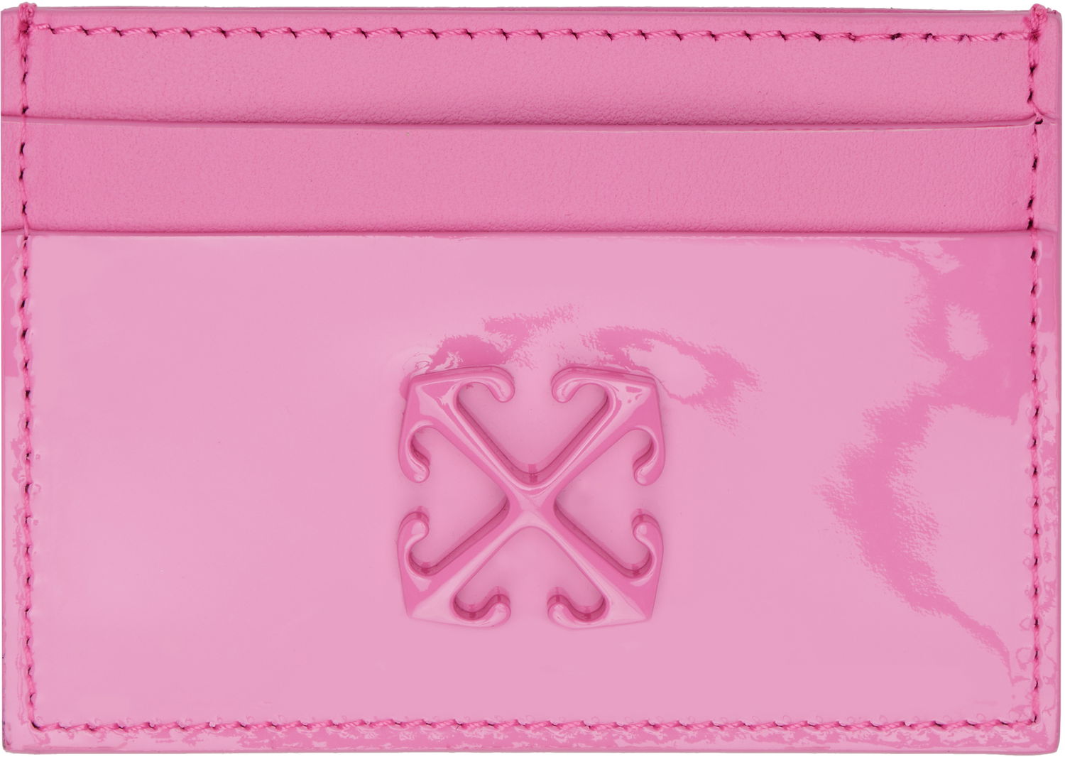 Портфейл Off-White Card Holder Розово | OWND035F24LEA0013B00, 0