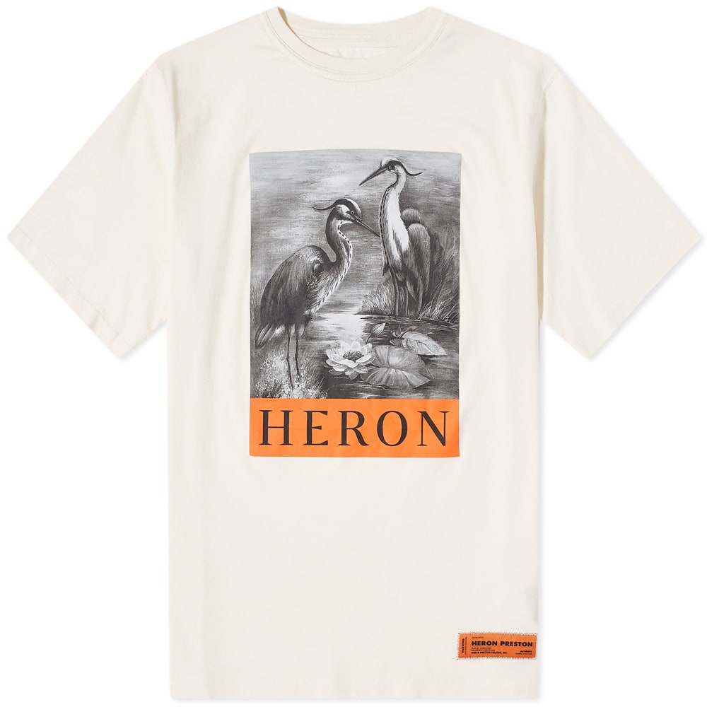 Тениска HERON PRESTON Oversized Tee Бяло | HMAA026C99JER0010110, 0