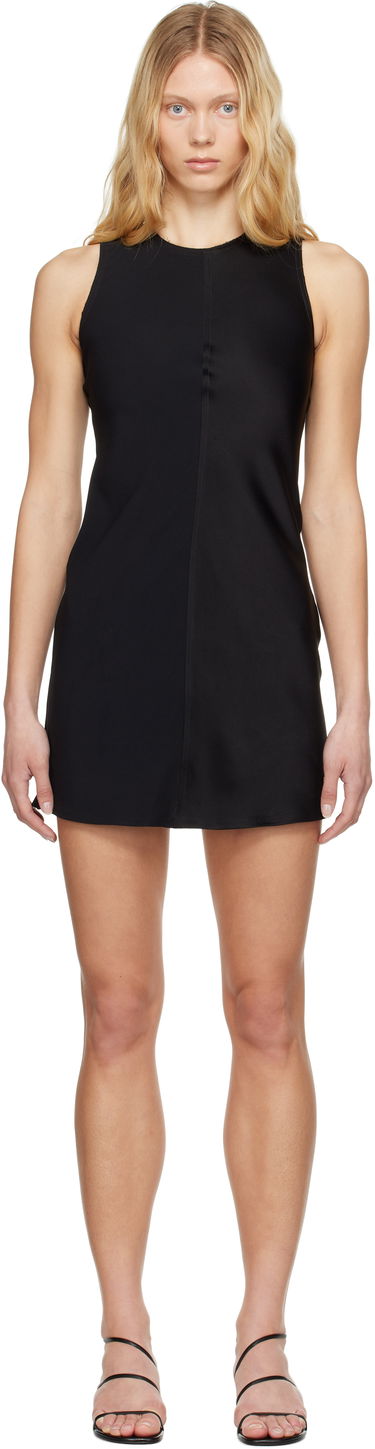 Pокля AMI AMI Paris Straight Minidress Черно | FDR066.AC0014, 0