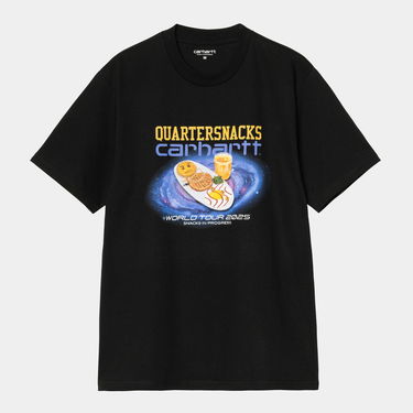 Тениска Carhartt WIP Quartersnacks World Tour 2025 Graphic T-Shirt Черно | I036114_6, 0