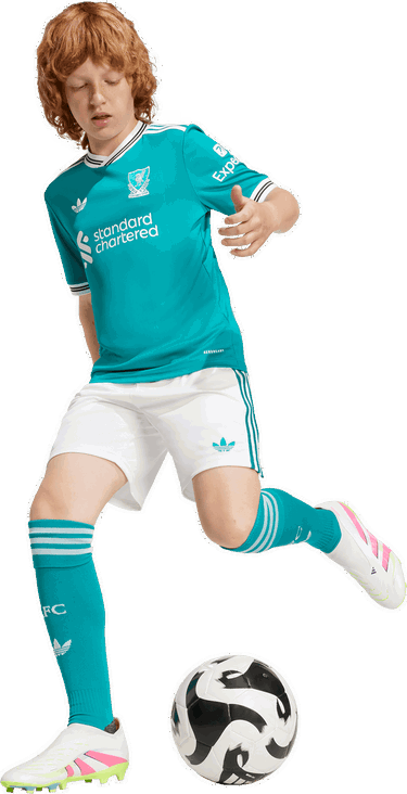 Къси панталони adidas Performance Liverpool FC 25/26 Third Тюркоазено | JV6474, 3
