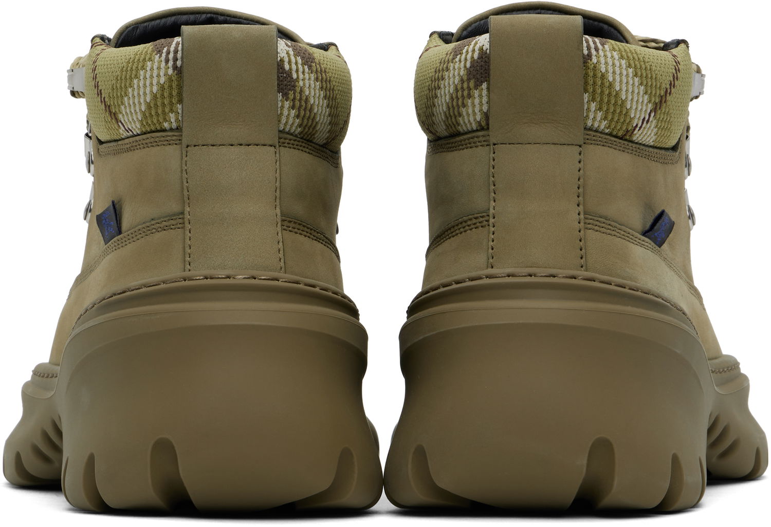 Кецове и обувки Burberry Burberry Scoot Hike Boots Зелено | 8102518, 1