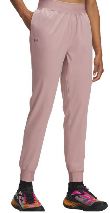 Панталони Under Armour Rival Hi Rise Woven Pant Розово | 1382727-673, 0