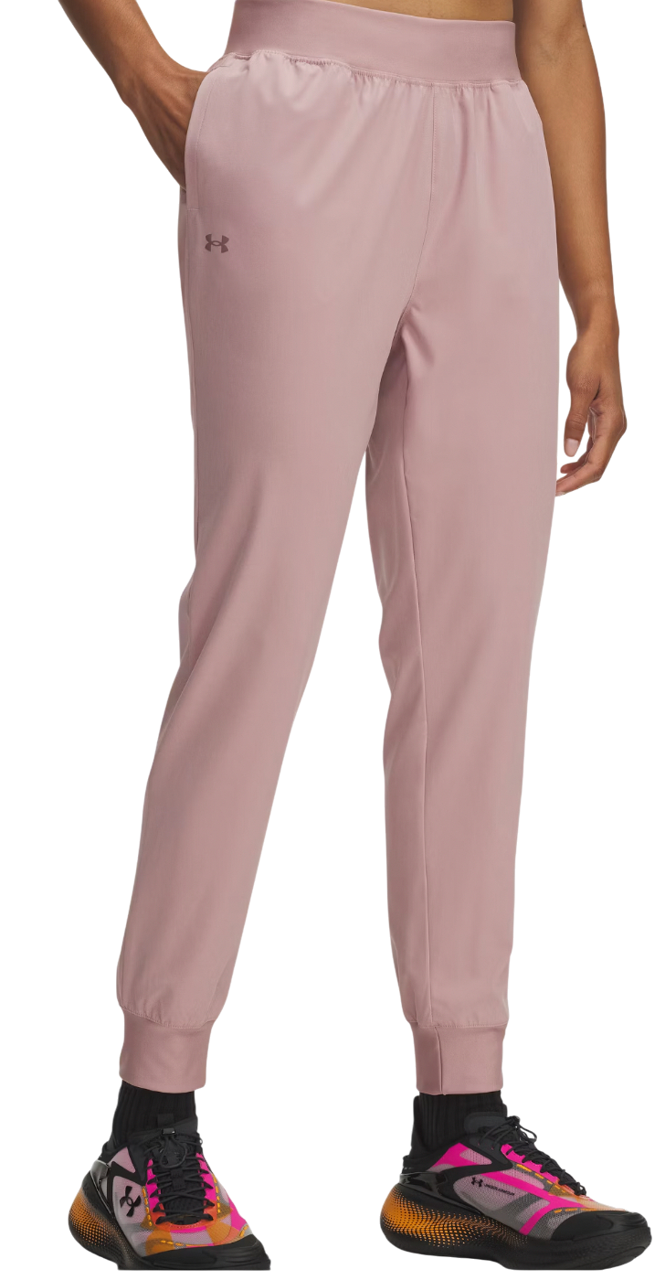 Панталони Under Armour Rival Hi Rise Woven Pant Розово | 1382727-673