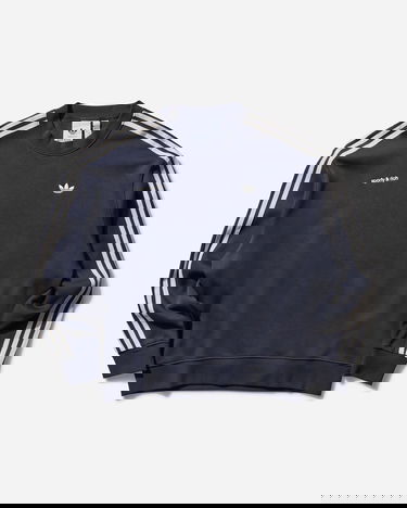 Пуловер adidas Originals Sporty & Rich Sweatshirt Тъмно синьо | JN5331, 0