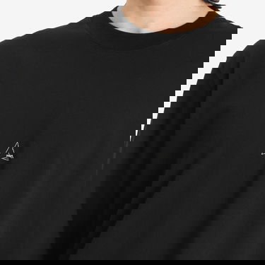 Тениска ROA ROA Logo Long Sleeve T-Shirt, Size Large Черно | RBMW0399JY35-BLK0001, 5