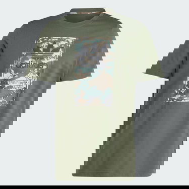 Тениска adidas Originals Graphics Camo Tongue Зелено | IU4684, 4