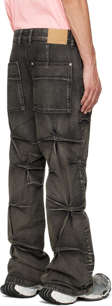 Дънки We11done We11done Wrinkled Jeans Черно | WD-DP1-25-365-M-BK, 2