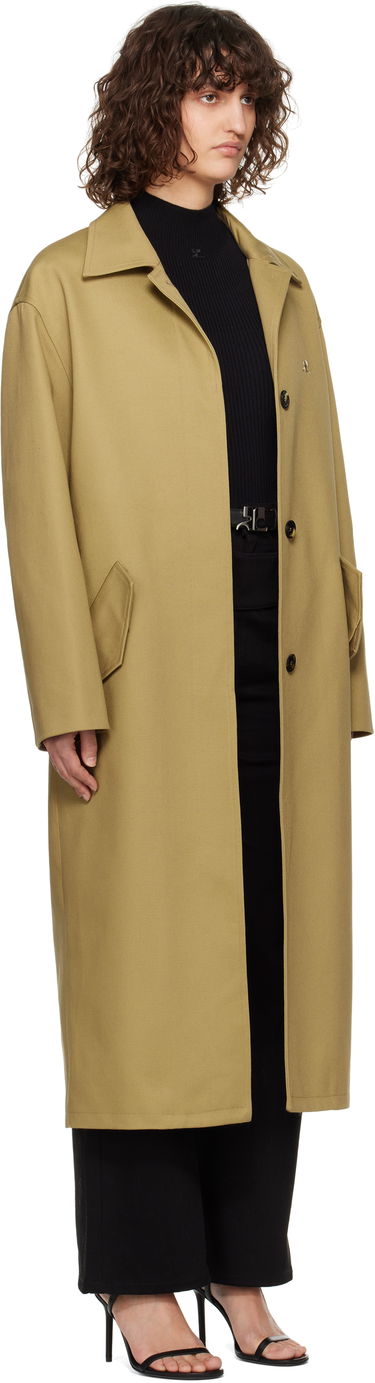 Тренчкот Courrèges Courrèges Cocoon Coat Зелено | 125CMA196PL0179, 1