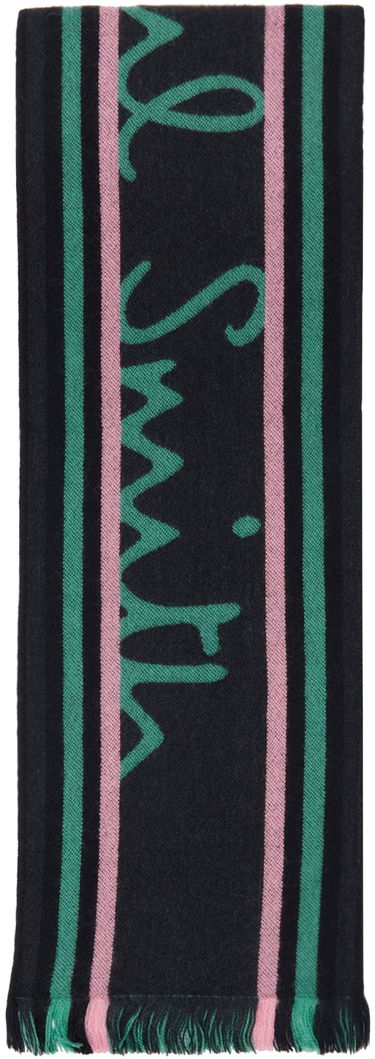 Шал Paul Smith PS Paul Smith Team Scarf Черно | 79 BLACKS, 1