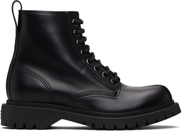 Кецове и обувки Givenchy Givenchy Chunky-Sole Lace-Up Boots Черно | BH604VH1WC001, 0