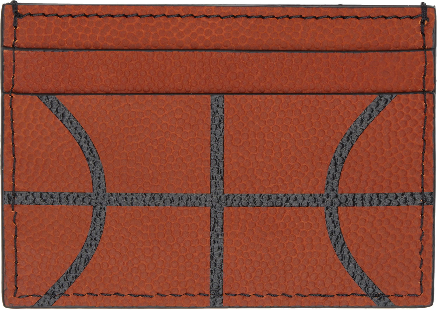 Портфейл Off-White Card Holder Basket Оранжево
 | OMND093C99LEA0012010, 1