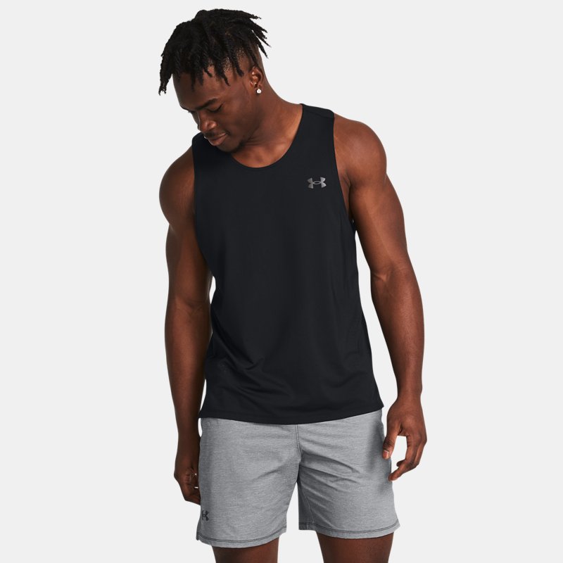 Потник Under Armour Elite Launch Reflective Running Tank Top Черно | 1382608-001