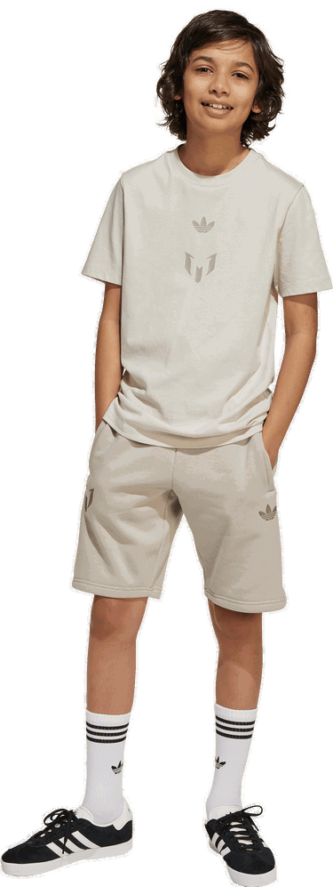 Комплект adidas Performance Messi Kids Shorts Бежово | JD1965, 4