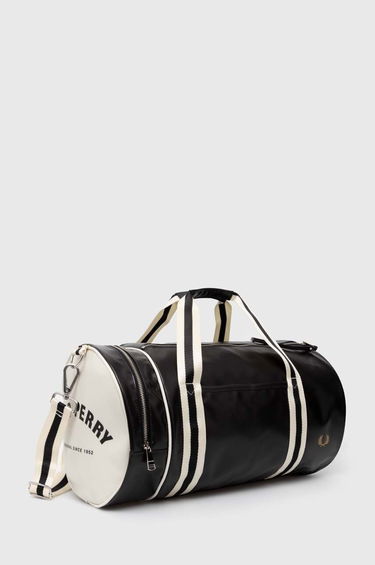 Чанта за пътуване Fred Perry Classic Barrel Bag Черно | L7255.D57, 1