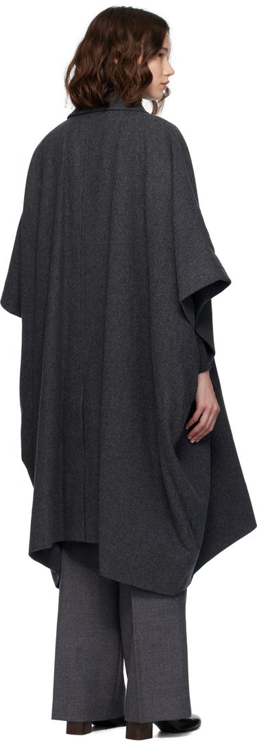 Палта Maison Margiela MM6 Maison Margiela Wool Cape Coat Сиво | S52AH0083 M35473, 2