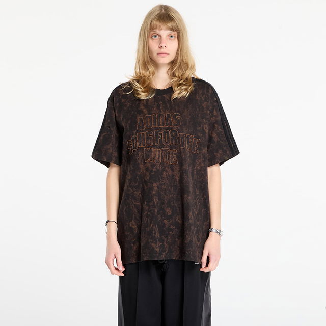Acid Wash Distressed Short Sleeve T-Shirt SONG FOR THE MUTE