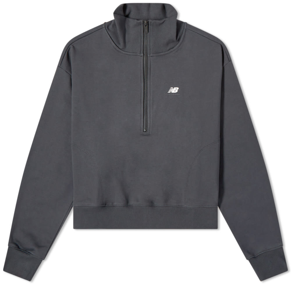 Суитчър New Balance NB Athletics Zip Hoodie Сиво | WT31501-ACK, 0