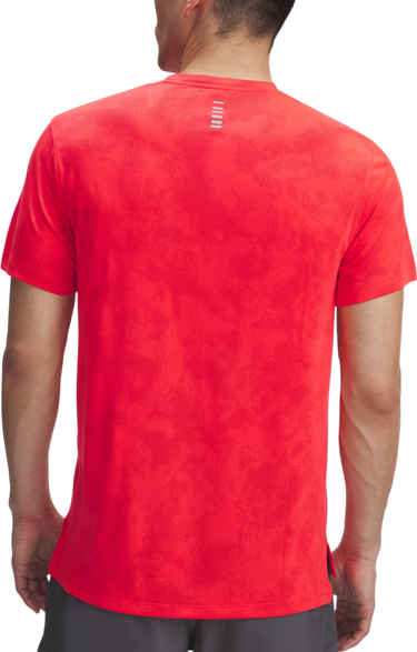 Тениска Under Armour Under Armour UA Launch Camo Short Sleeve T-Shirt Червено | 6006098-713, 1