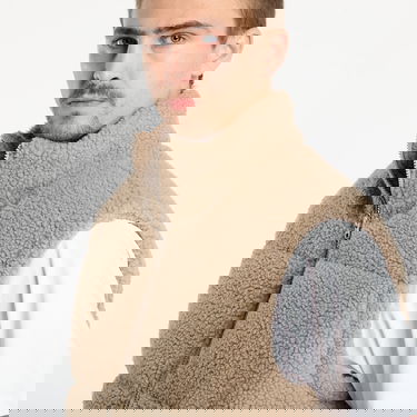 Жилетка Urban Classics Basic Teddy Puffer Vest Бежово | TB7939-01279, 2