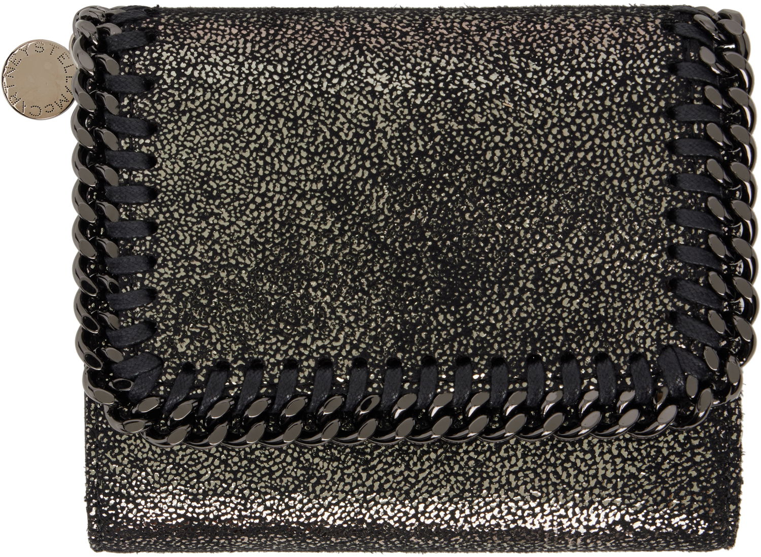 Портфейл Stella McCartney Small Chain Flap Wallet Черно | 431000WP0489, 0