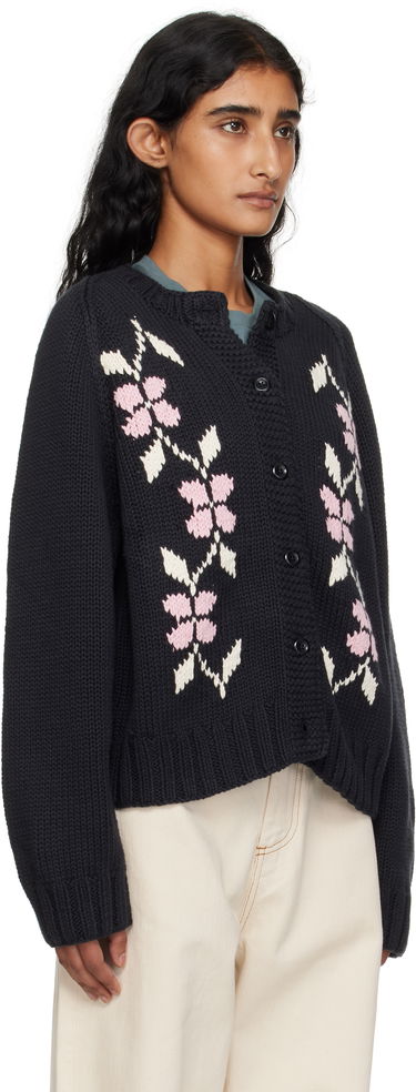 Пуловер YMC YMC Atomic Knit Cardigan Черно | Q8YME, 1