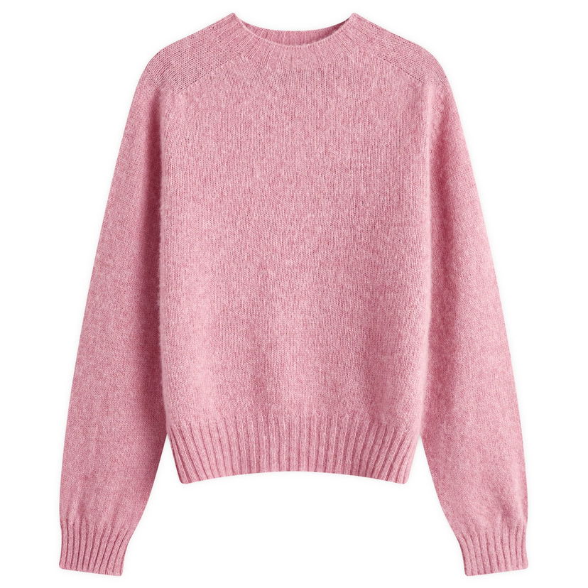 Пуловер YMC Jets Knit Jumper Розово | Q8XMA-Pink