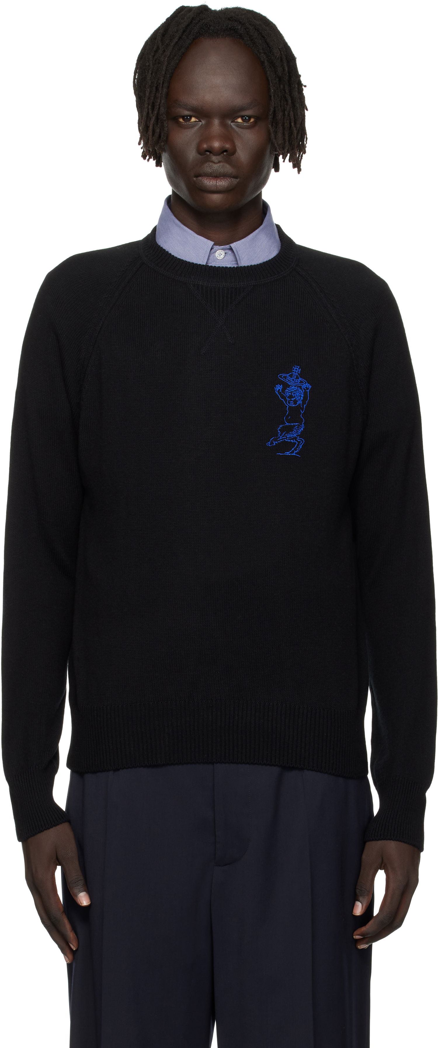 Пуловер Vivienne Westwood Vivienne Westwood Joshua Sweater Черно | 2701002P-Y0021-, 0