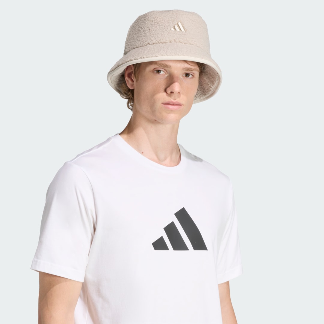 Шапка adidas Performance Sherpa Fleece Bucket Hat Бежово | JM3062, 0