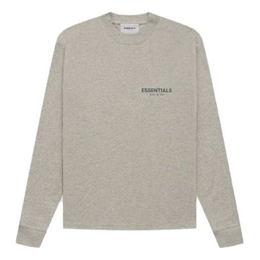 Тениска Fear of God Long Sleeve Tee Сиво | FOG-FW21-190, 0