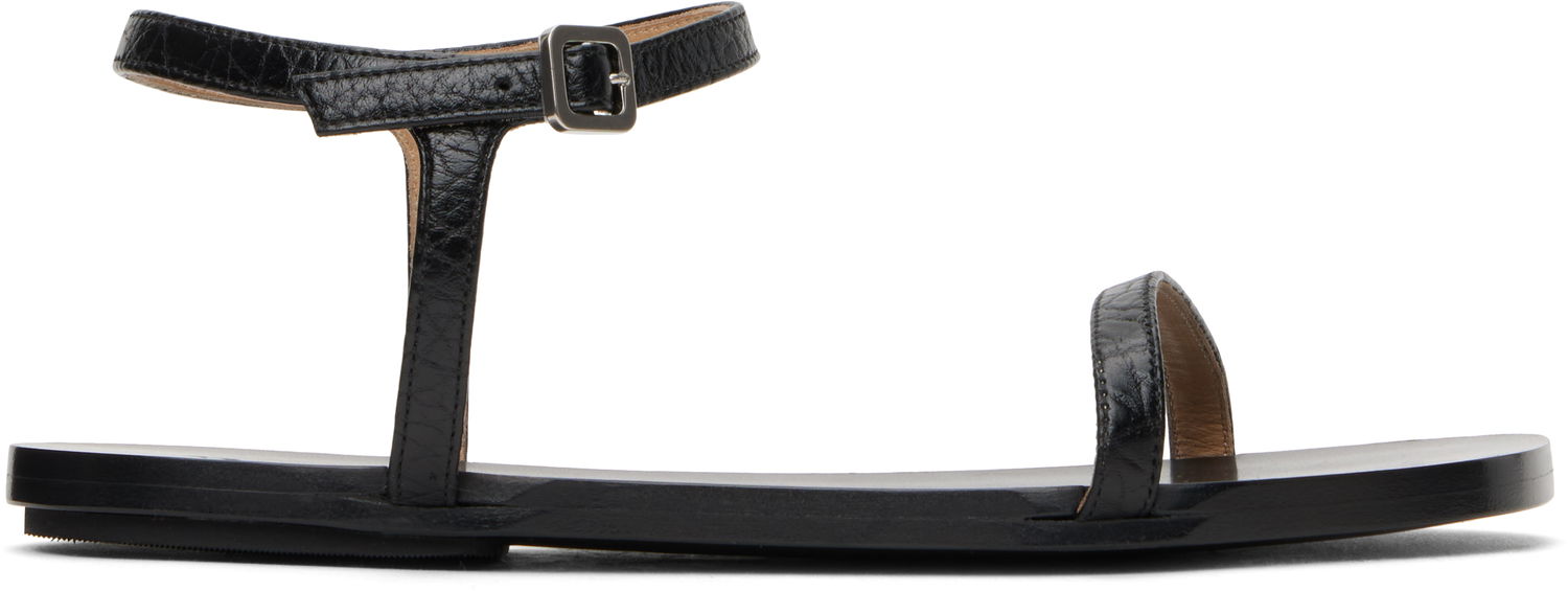 Грижа за обувките Marsèll Marsèll Sottile Leather Sandals Черно | MW8530 P021, 0