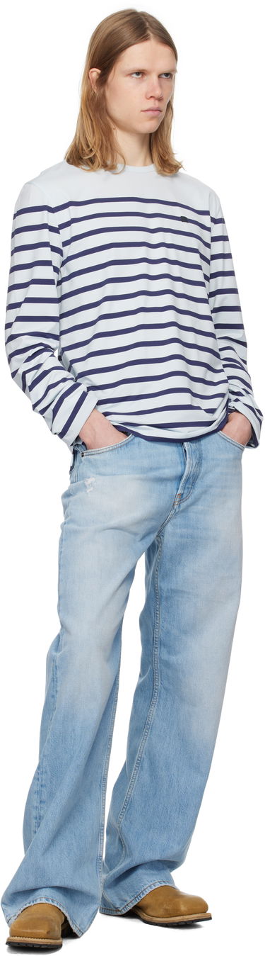 Дънки Acne Studios Loose Fit Jeans Синьо | B00277-, 3