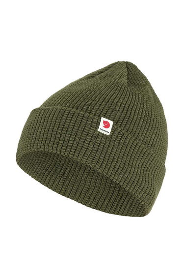 Шапка FJÄLLRÄVEN Beanie Tab Green Зелено | F84767.677, 0