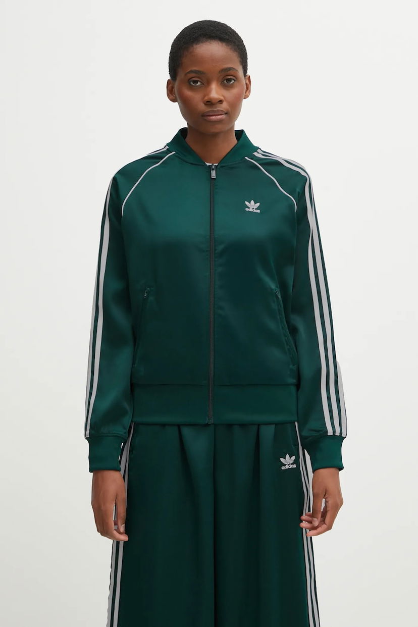 Комплект adidas Originals Originals SST Satin Track Top Зелено | JZ6732