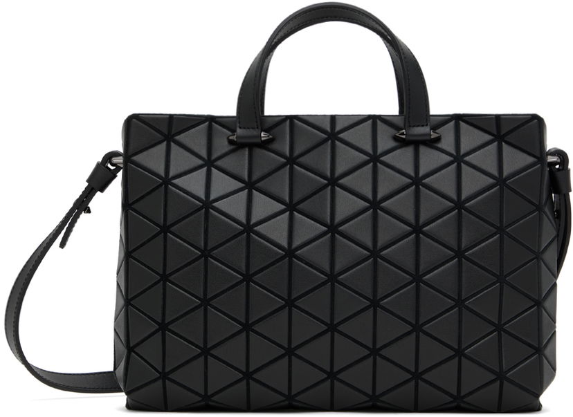 Дамска чанта BAO BAO ISSEY MIYAKE Geometric Pattern Matte Shoulder Bag Черно | BB48AG204