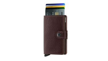 Портфейл Secrid Secrid Miniwallet Espresso-Brown Бургунди | MVg-Espresso-Brown, 2