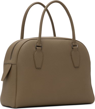 Дамска чанта The Row The Row India 12.00 Leather Satchel Bag Кафяво | W1595-L133, 2