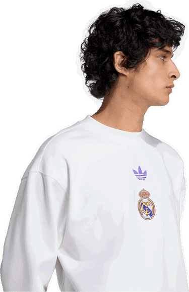 Чорапи adidas Originals Real Madrid Lfstlr 3-Pack Striped Crew Socks Многоцветен | kc7789, 2