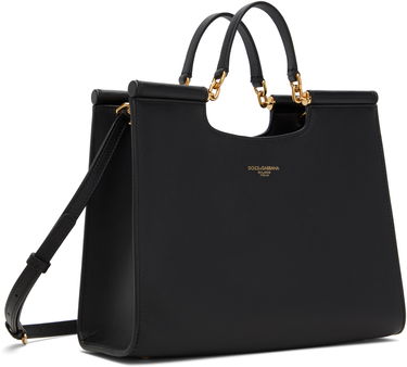 Дамска чанта Dolce & Gabbana Small Shopper Tote Bag Черно | BB7728B732180999, 4