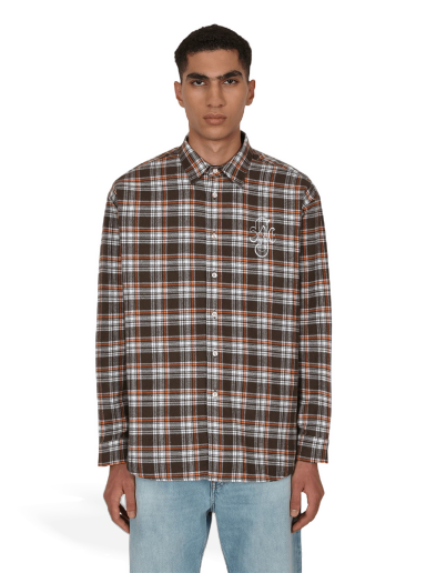 Риза Stockholm (Surfboard) Club Check Shirt Кафяво | FM4B30 001