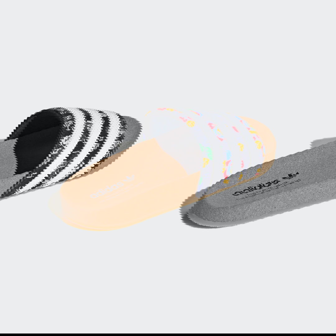 Кецове и обувки adidas Originals Rich Mnisi Adilette Кафяво | GW0564, 1