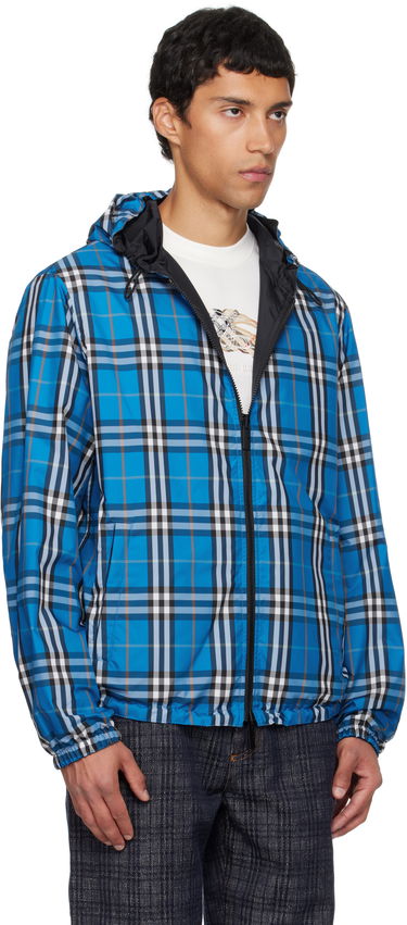 Яке Burberry Burberry Hooded Reversible Jacket Синьо | 8110369, 1