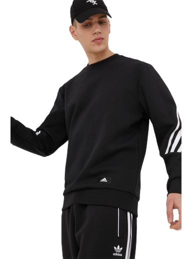 Суитчър adidas Originals Sweatshirt Future Icons 3 Stripes Черно | h46538