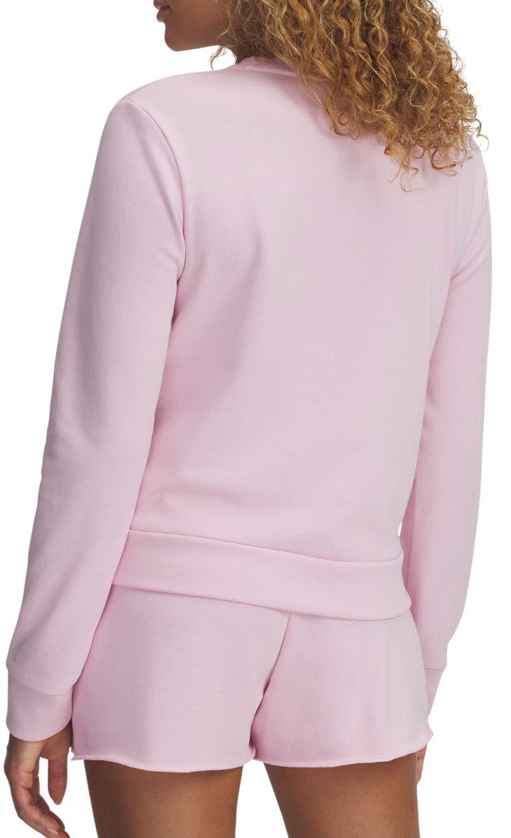 Пуловер Under Armour Under Armour Rival Terry Crew Sweatshirt Розово | 1389659-647, 1