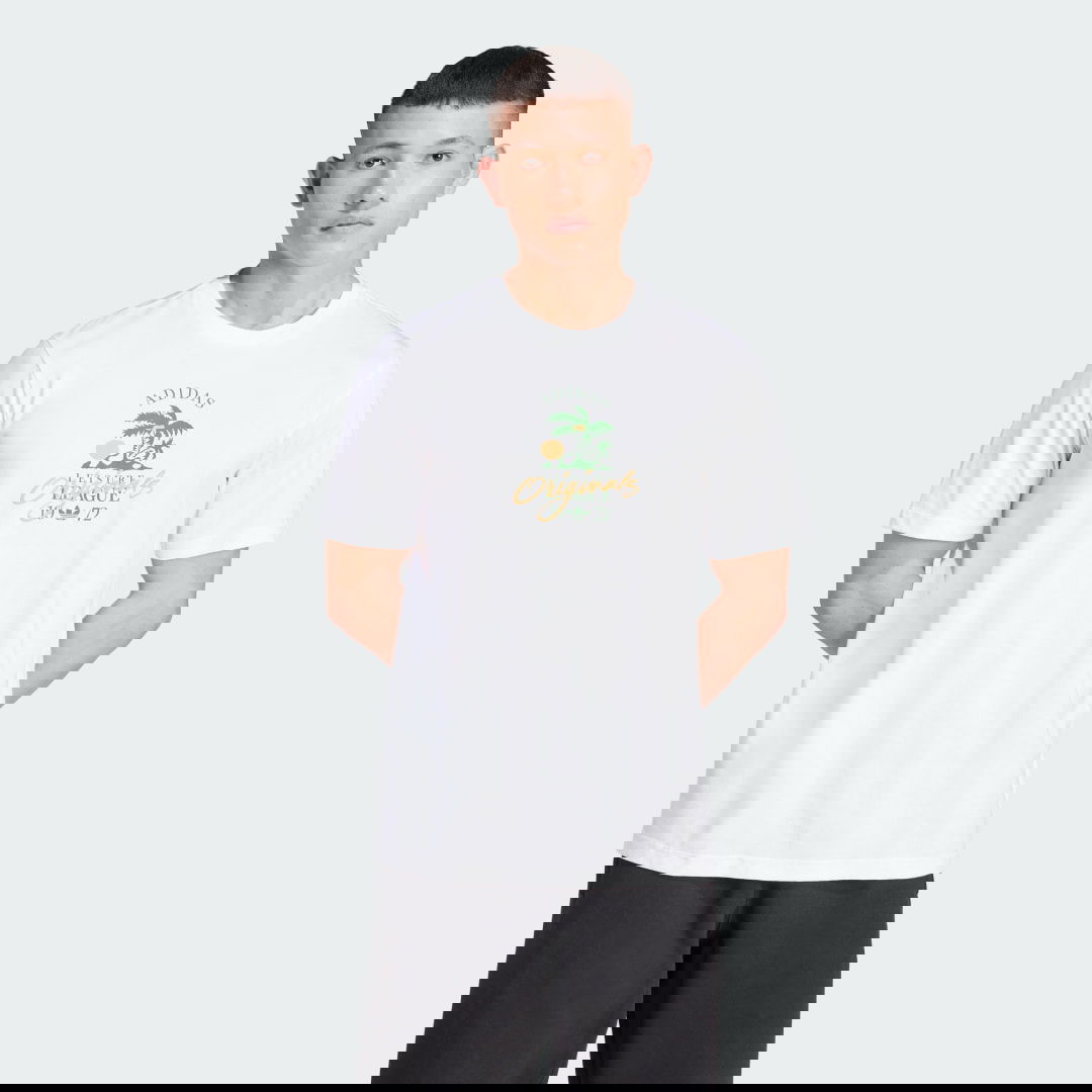 Тениска adidas Performance Leisure League Logo Бяло | JD6341, 0
