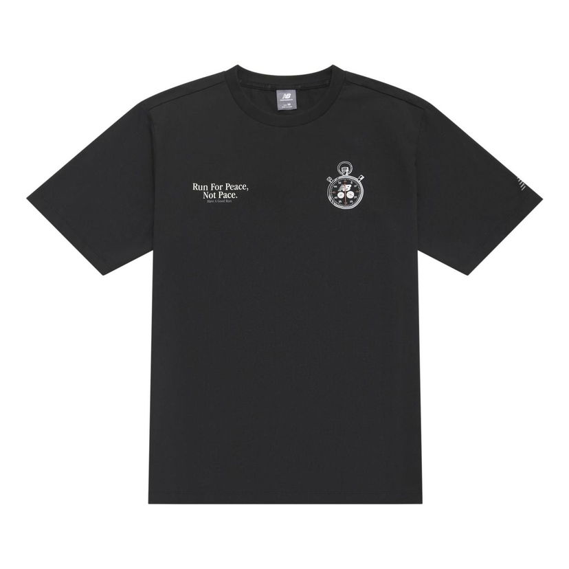 Тениска New Balance Icon Graphic T-Shirt Черно | NEE25041-BK