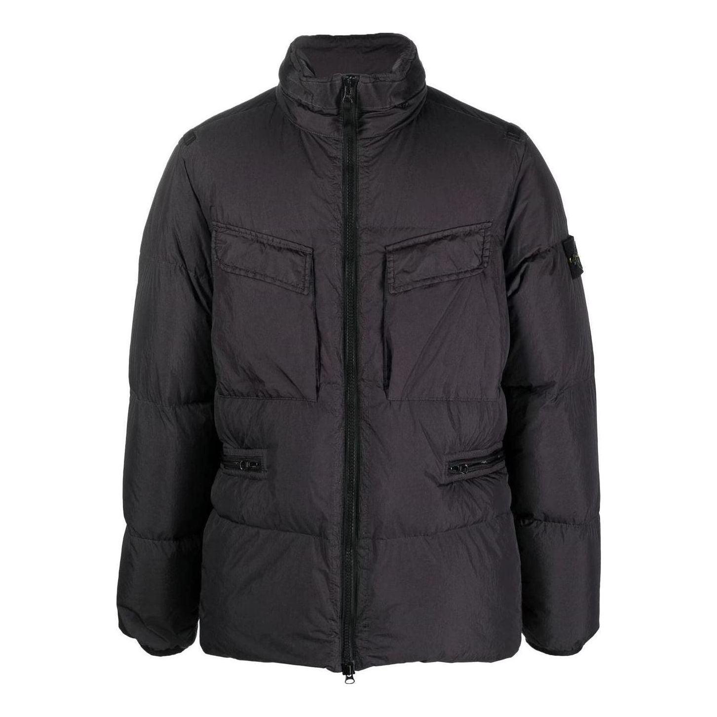 Пухо яке Stone Island Reps Down Jacket Черно | 771540123-V0065, 0
