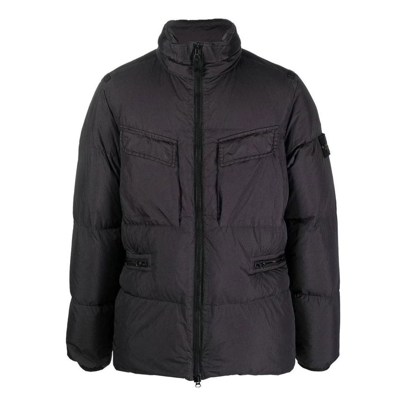 Пухо яке Stone Island Reps Down Jacket Черно | 771540123-V0065